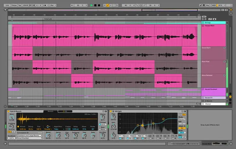 Ableton Live: view #1 ableton live torrent: overview screen