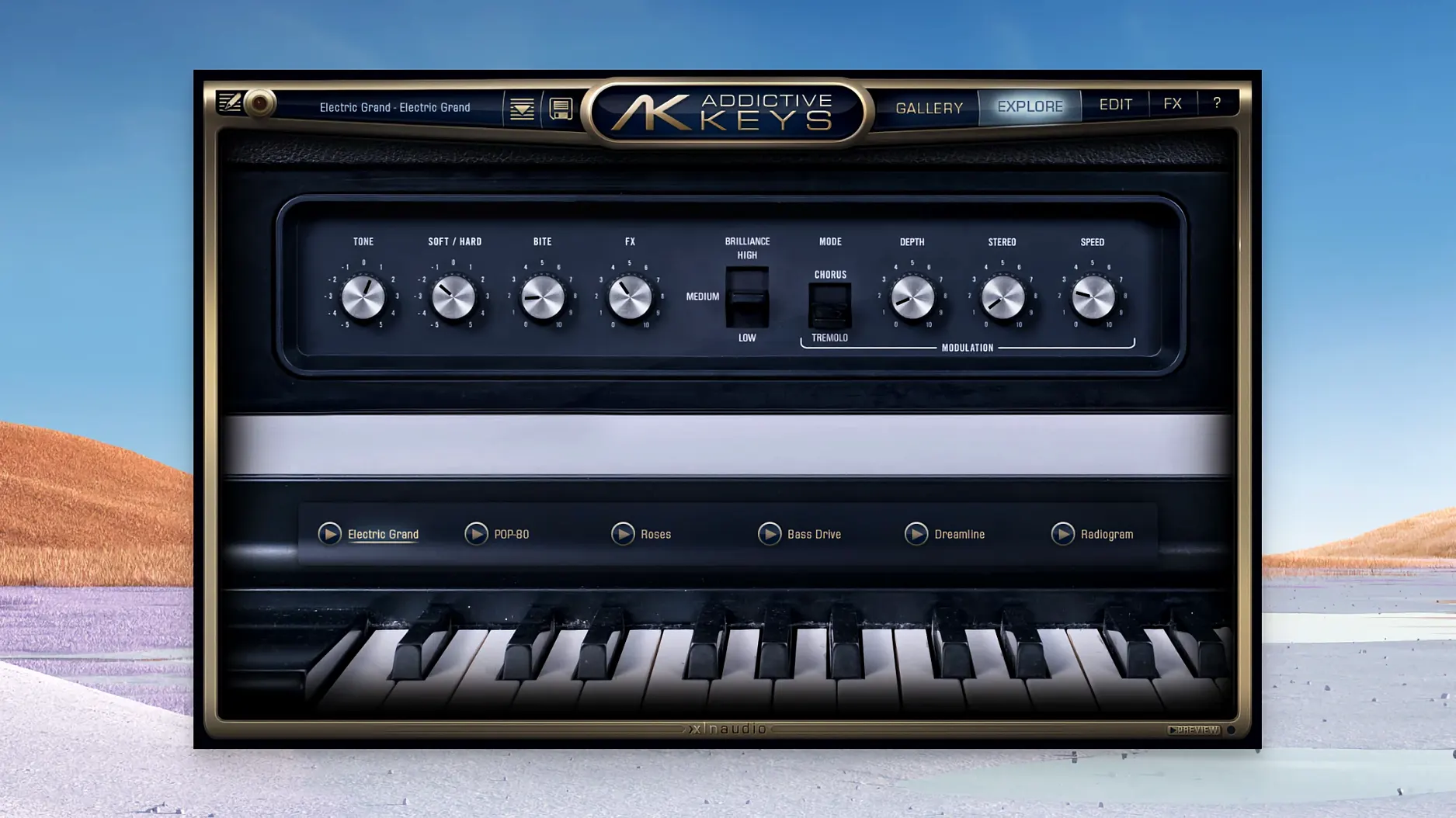 View 5 of 5: Addictive Keys Addictive Keys panel 5
