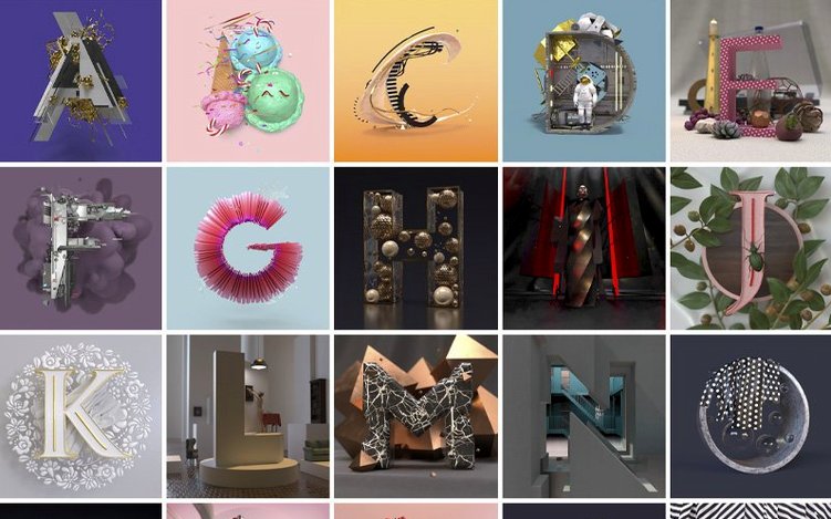 Adobe Dimension: view #1 3d models for adobe dimension: overview screen