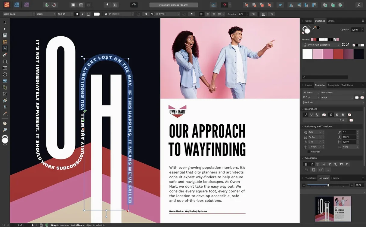 View 1 of 4: Affinity Publisher microsoft publisher torrent: overview screen