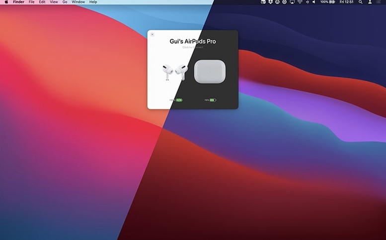 AirBuddy: view #1 airbuddy 3 — welcome screen