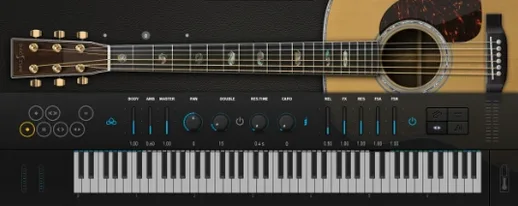 Small Ample Guitar M logo