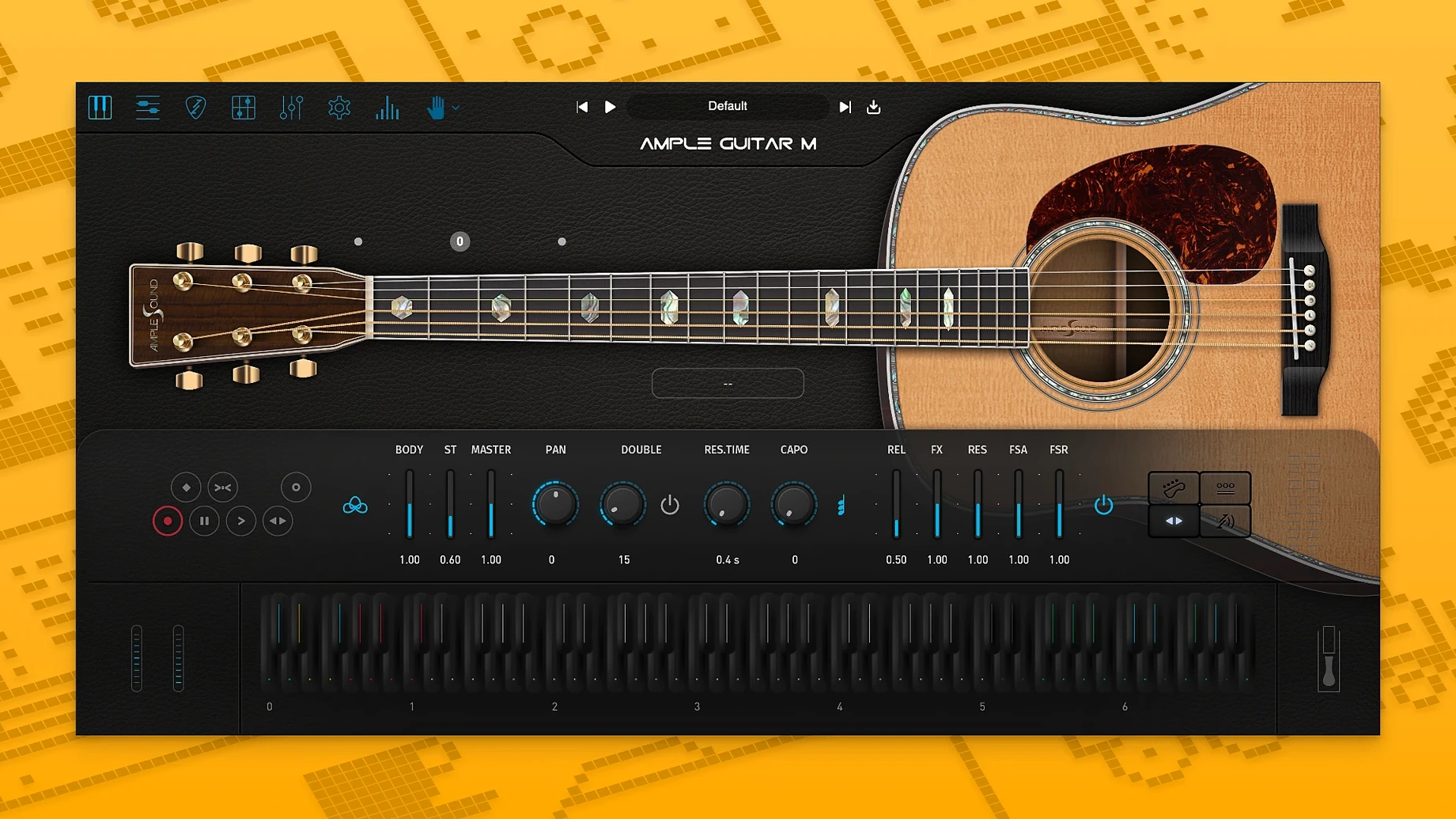 Ample Guitar M: view #1 ample guitar vst crack — welcome screen