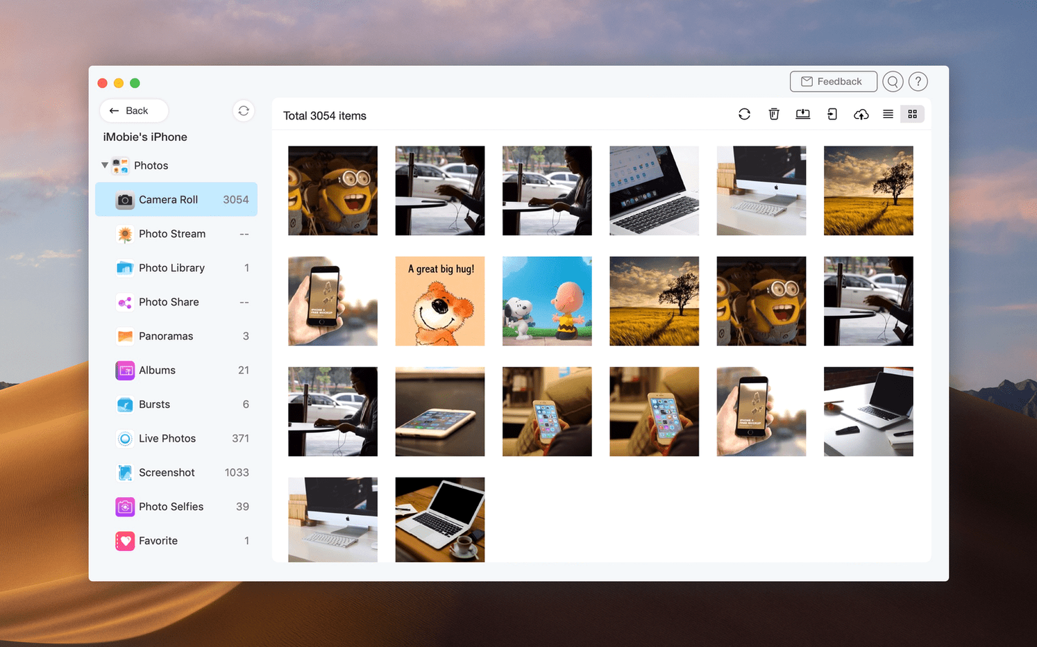 AnyTrans for iOS: view #2 AnyTrans for iOS layout 2