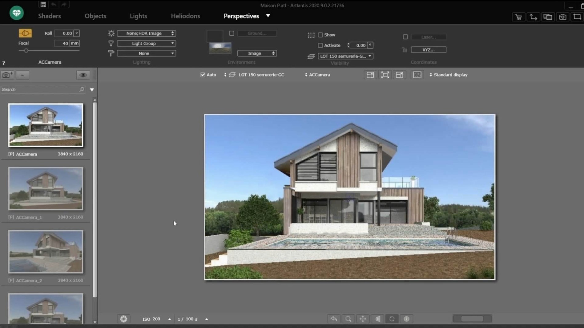 Artlantis: view #4 Artlantis layout 4