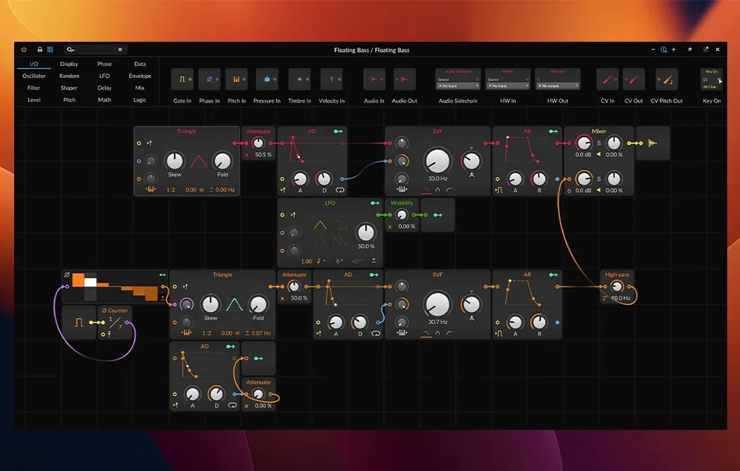 Bitwig Studio: view #2 Bitwig Studio layout 2