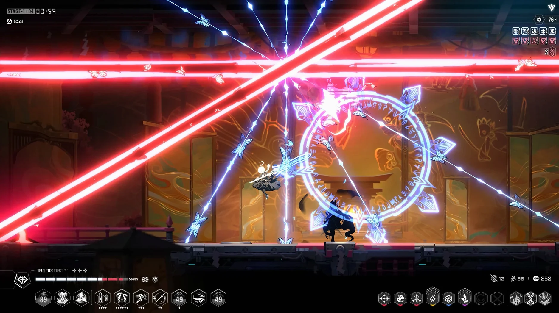 BlazBlue Entropy Effect: view #3 BlazBlue Entropy Effect layout 3