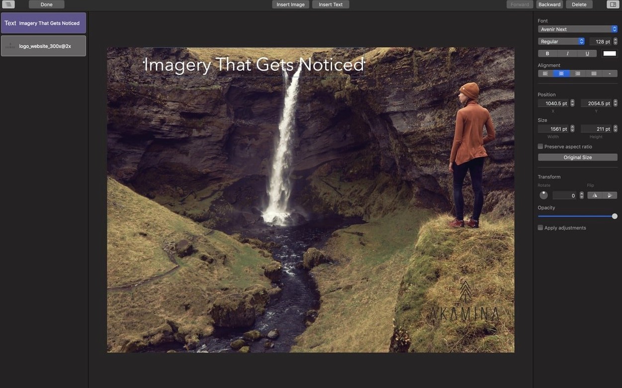 Cinemagraph Pro: view #3 Cinemagraph Pro layout 3