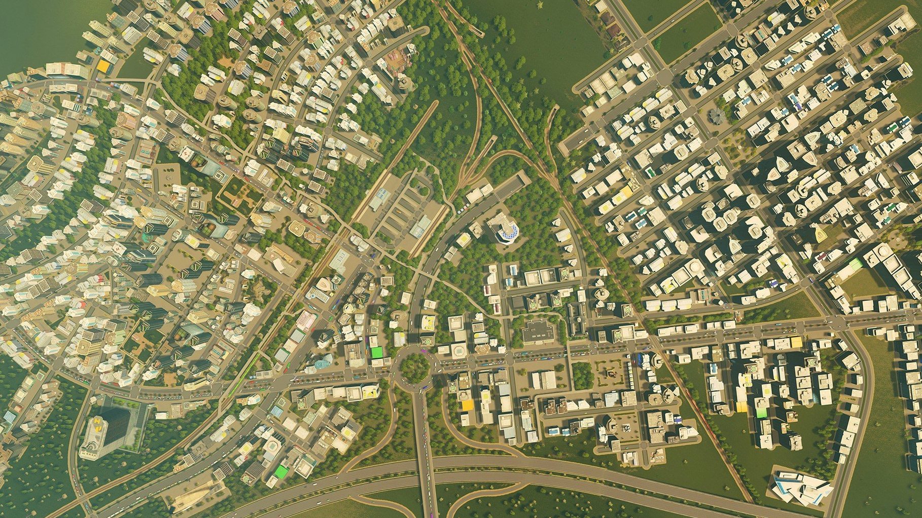 Cities: Skylines: view #2 Cities: Skylines layout 2