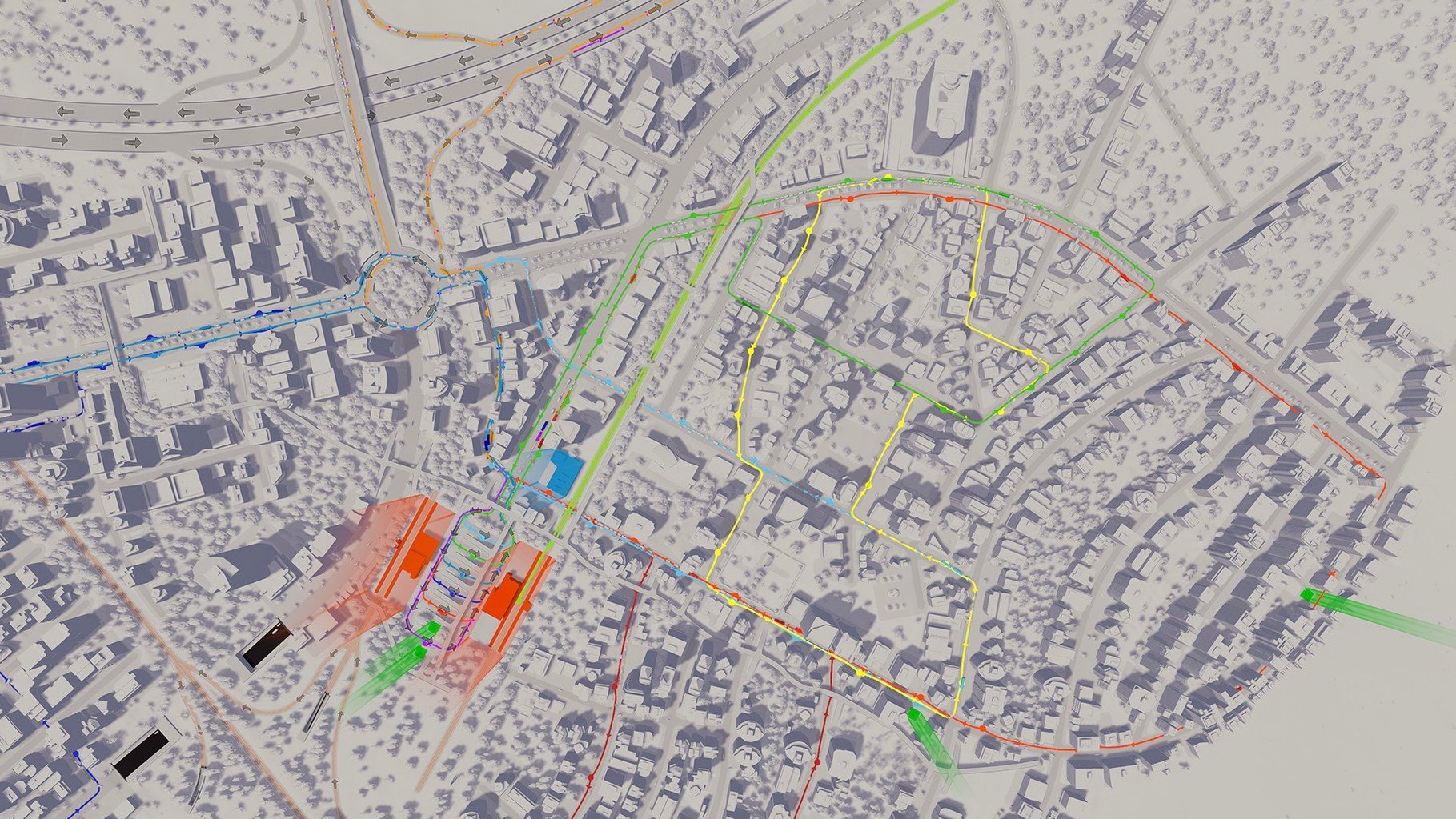 Cities: Skylines: view #4 Cities: Skylines layout 4