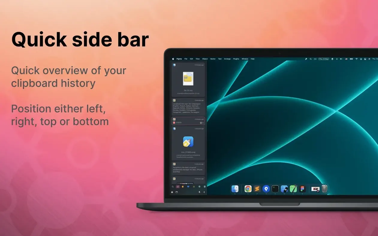 View 2 of 4: Clipboard Manager - PastePal Clipboard Manager - PastePal panel 2