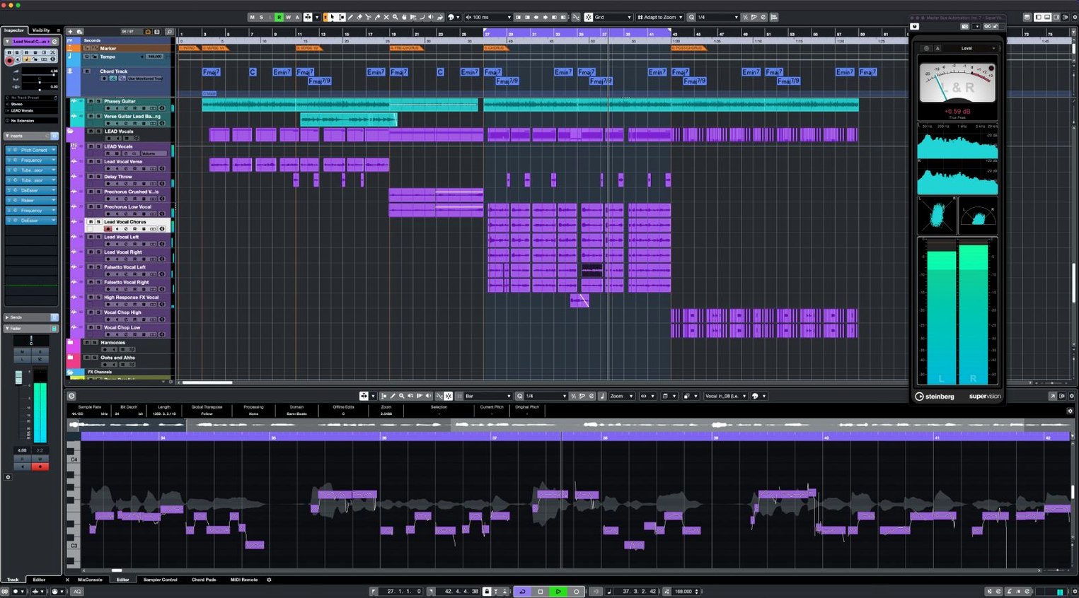 Cubase: view #1 cubase 15 mac torrent: overview screen