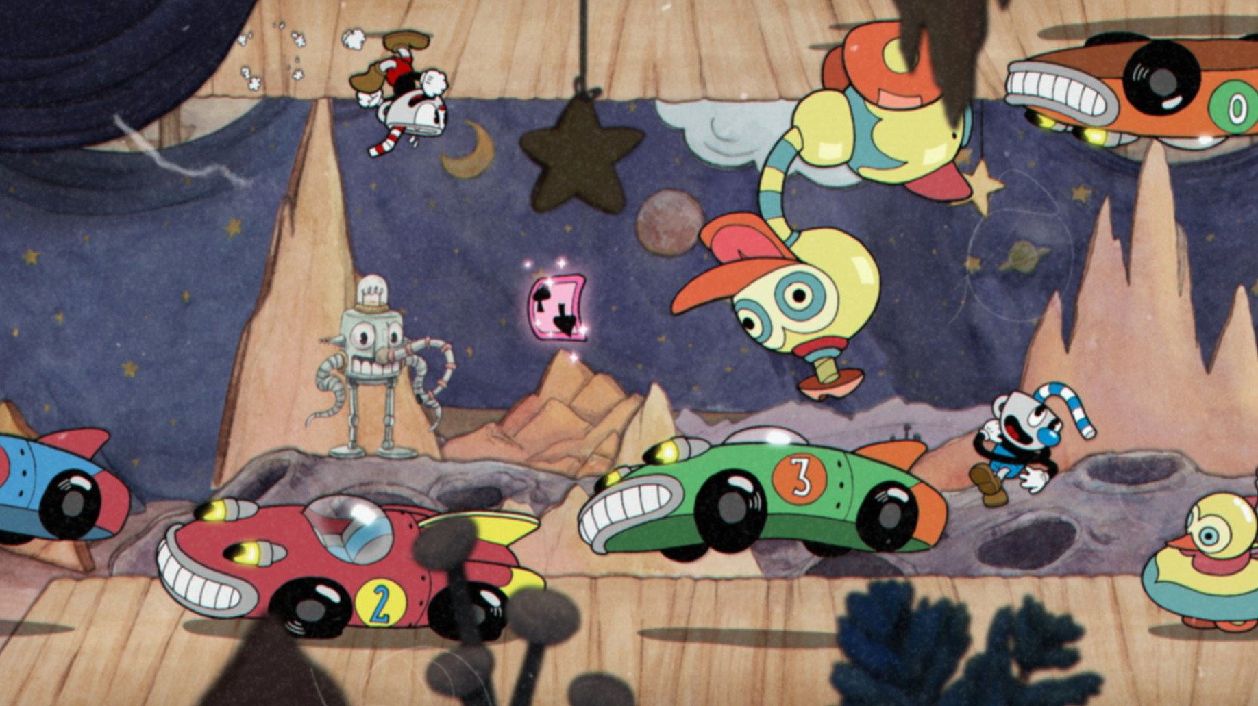 Cuphead: view #2 Cuphead layout 2