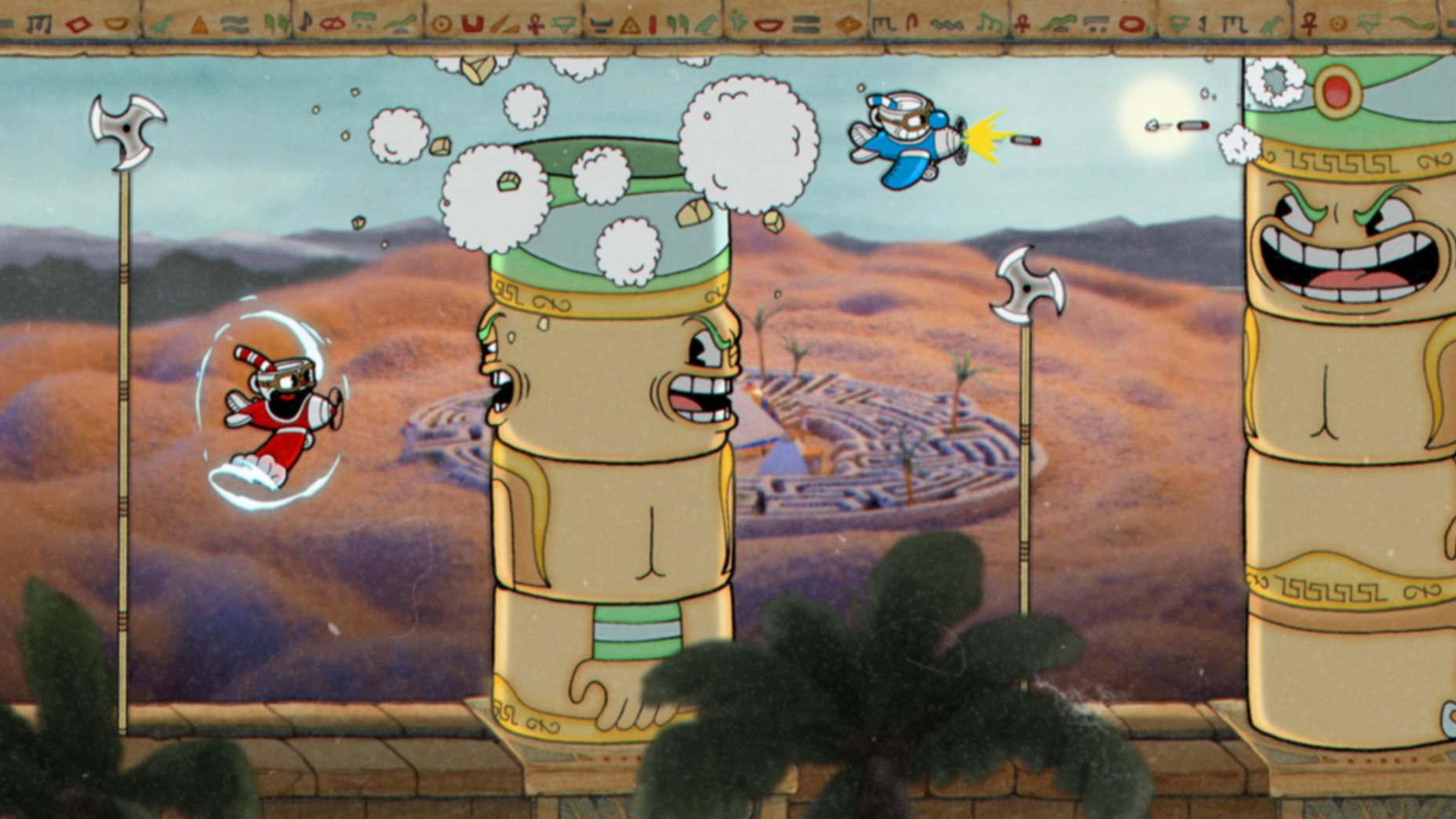 Cuphead: view #3 Cuphead layout 3
