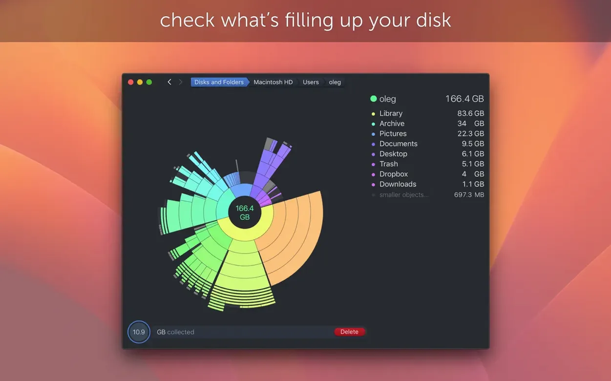 View 1 of 3: DaisyDisk daisydisk cracked — welcome screen