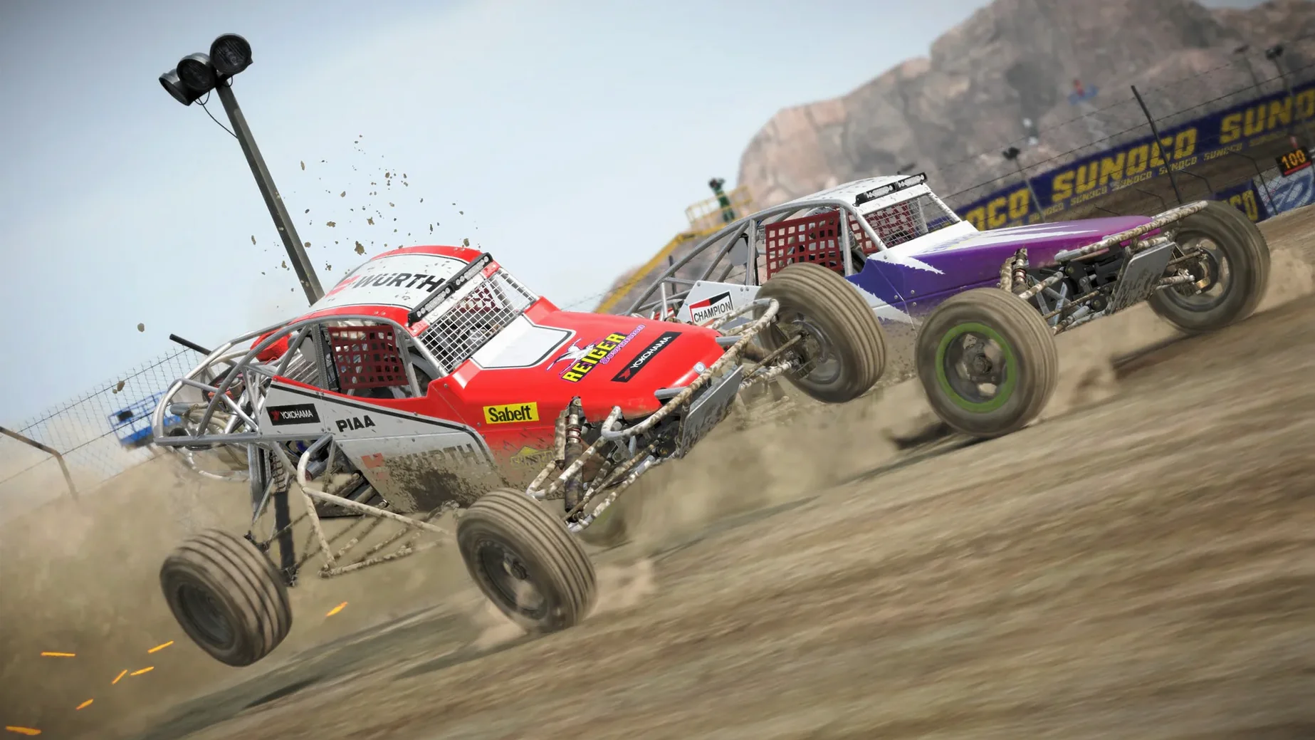DiRT 4: view #2 DiRT 4 layout 2