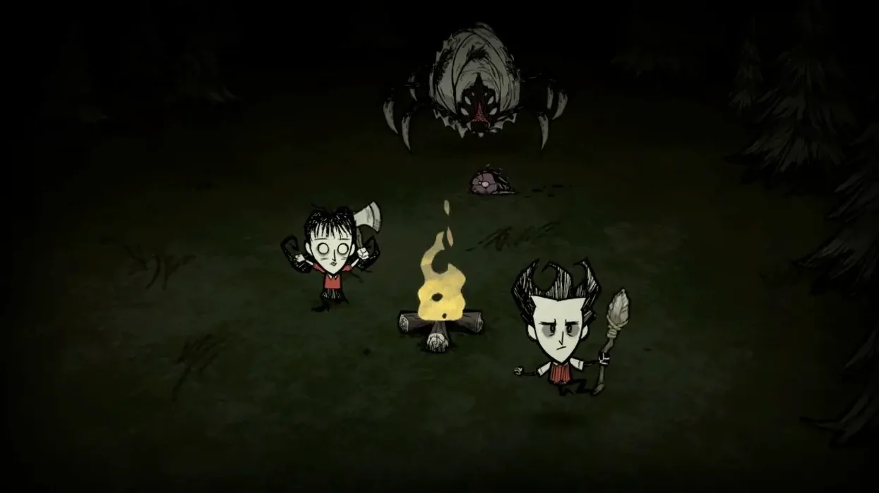 View 1 of 5: Don’t Starve Together dont starve mac — welcome screen