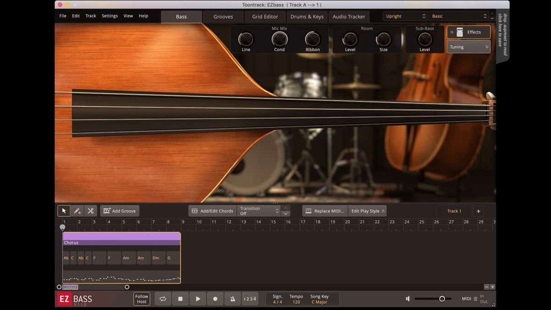 EZbass: view #1 toontrack ezbass torrent — welcome screen