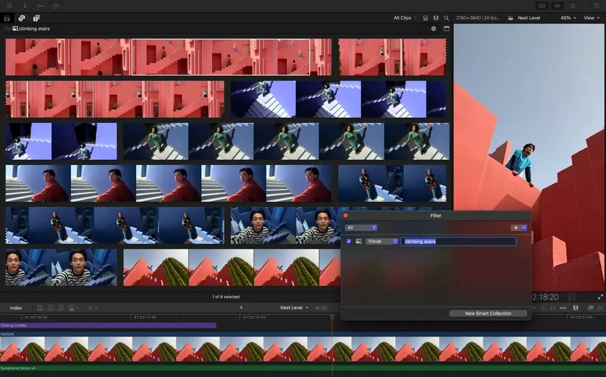 Final Cut Pro: view #3 Final Cut Pro layout 3