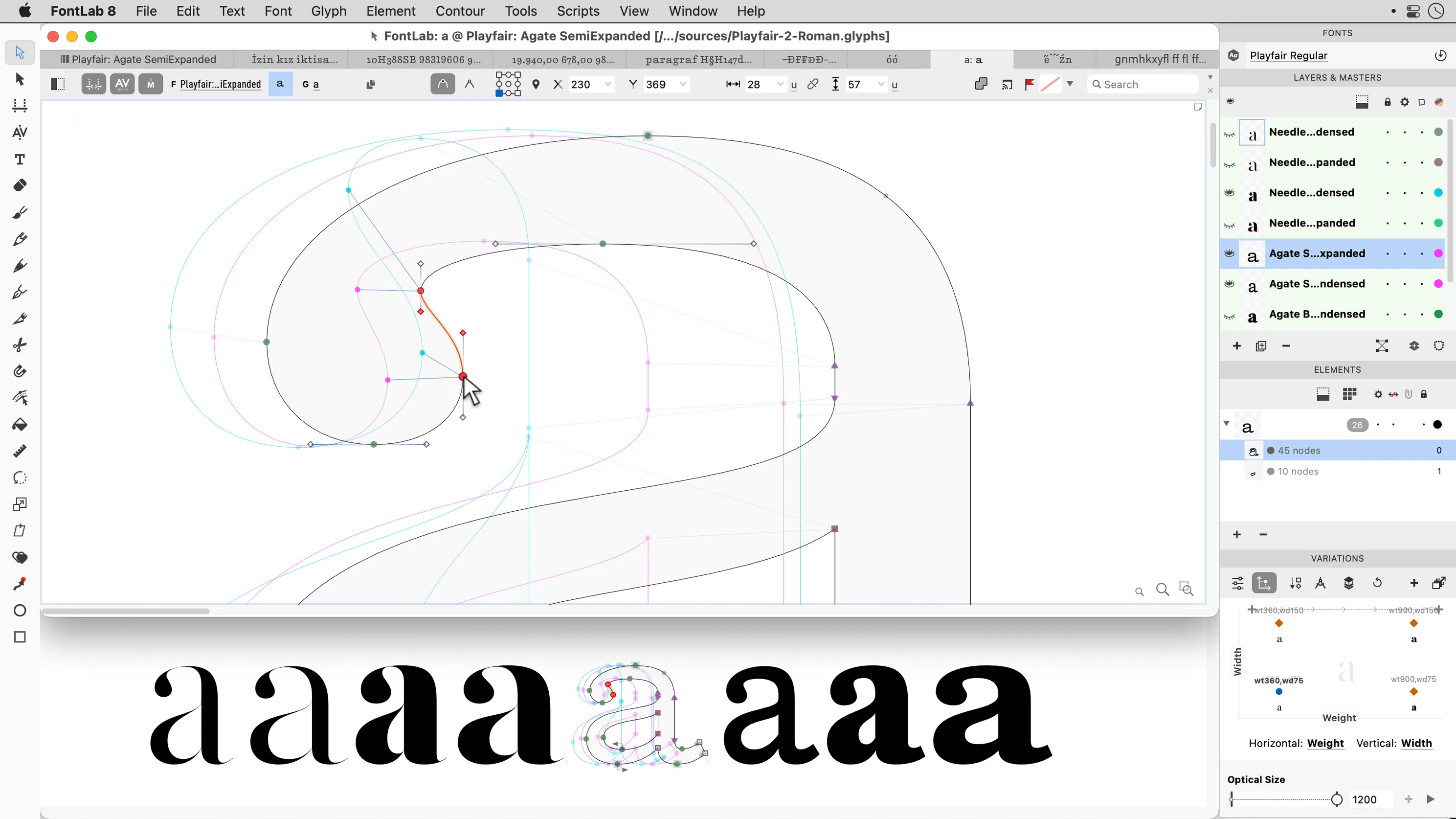 FontLab: view #1 fontlab free download: overview screen