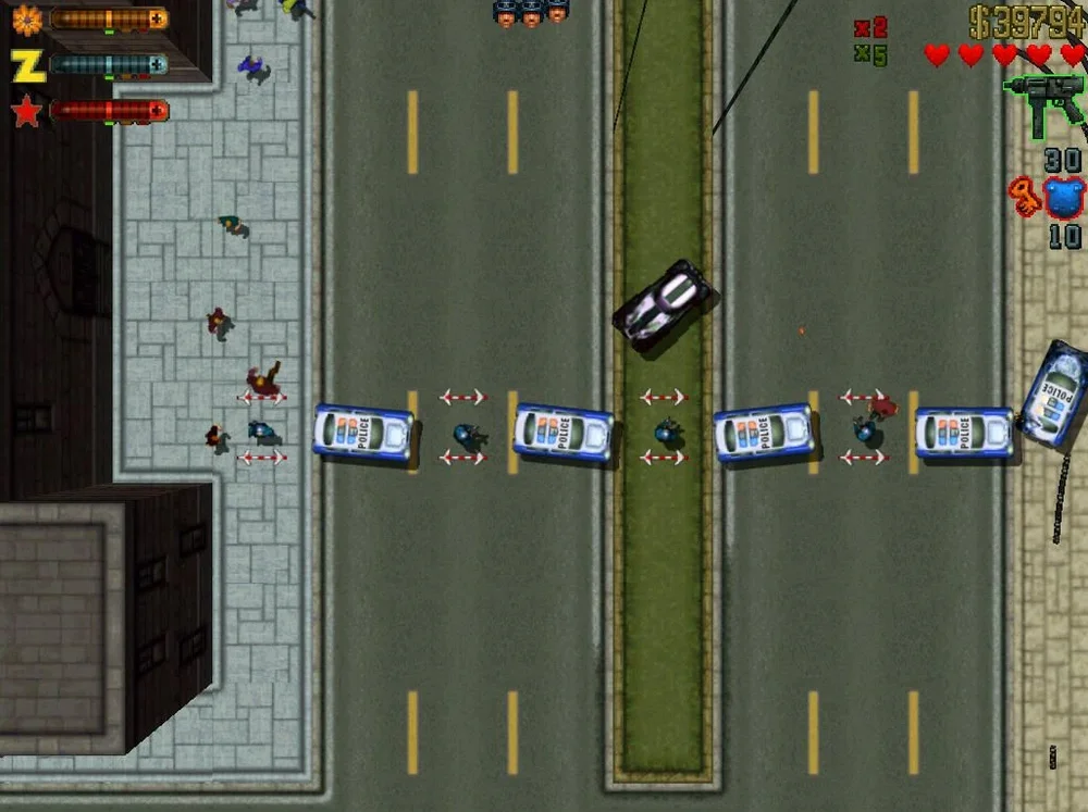 View 1 of 5: Grand Theft Auto 2 download grand theft auto 2 for mac: overview screen