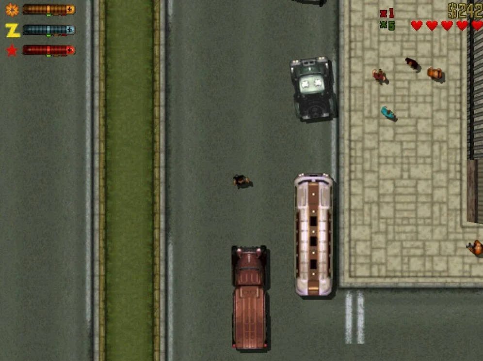 Grand Theft Auto 2: view #5 Grand Theft Auto 2 layout 5