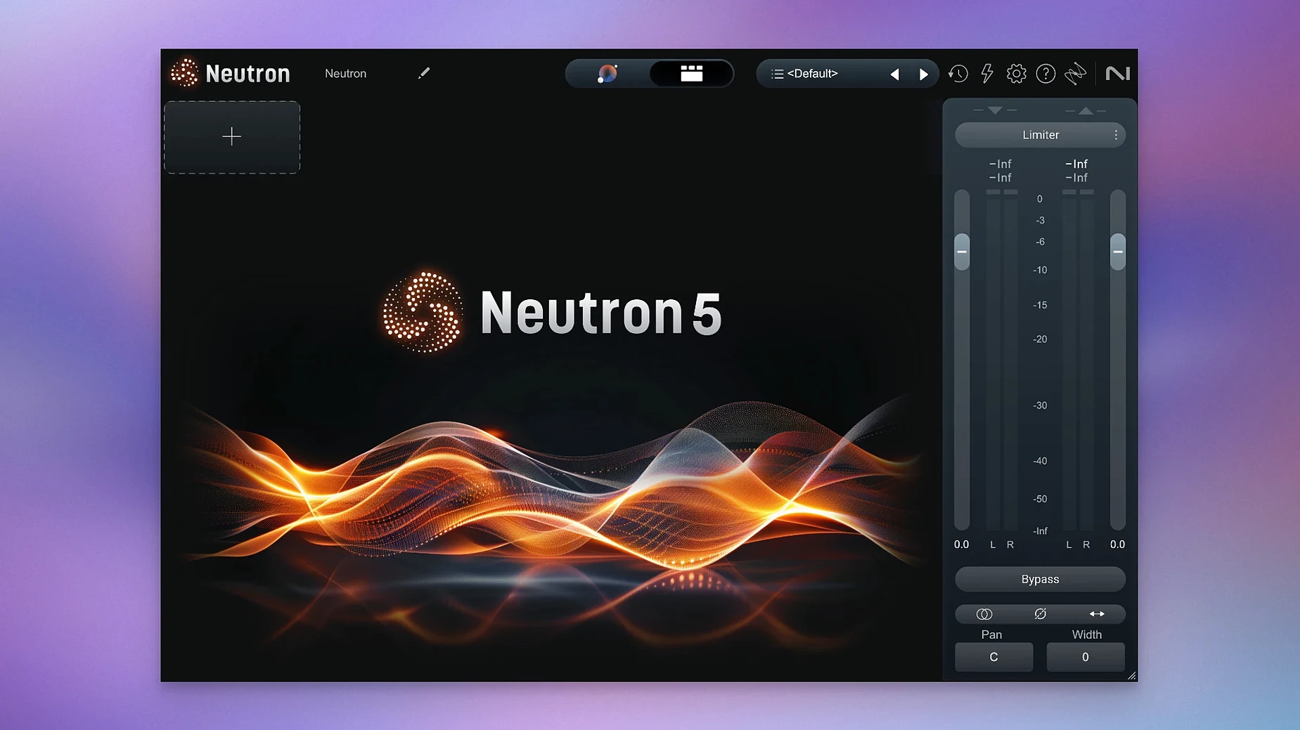 View 1 of 5: iZotope Neutron izotope crack mac — welcome screen