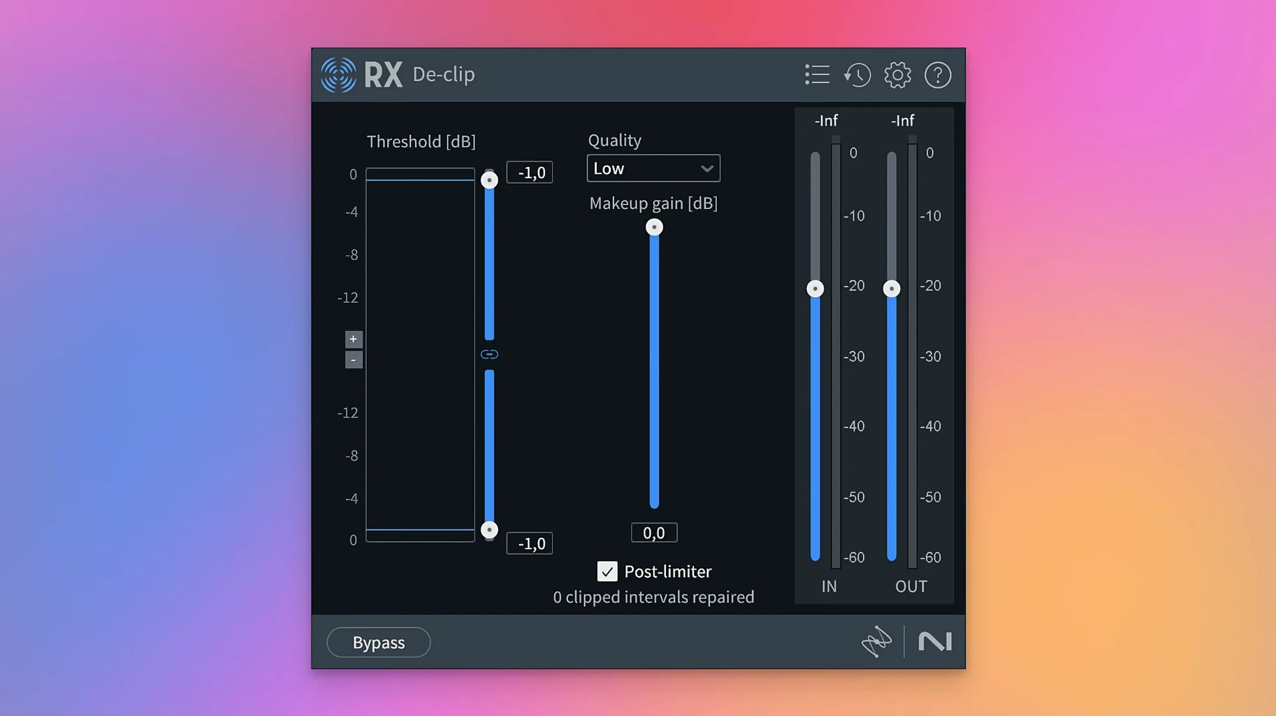 View 3 of 5: iZotope RX iZotope RX panel 3