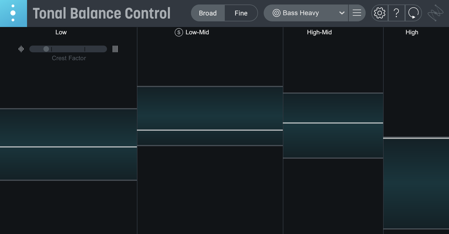 iZotope Tonal Balance Control: view #1 macs fan control torrent — welcome screen