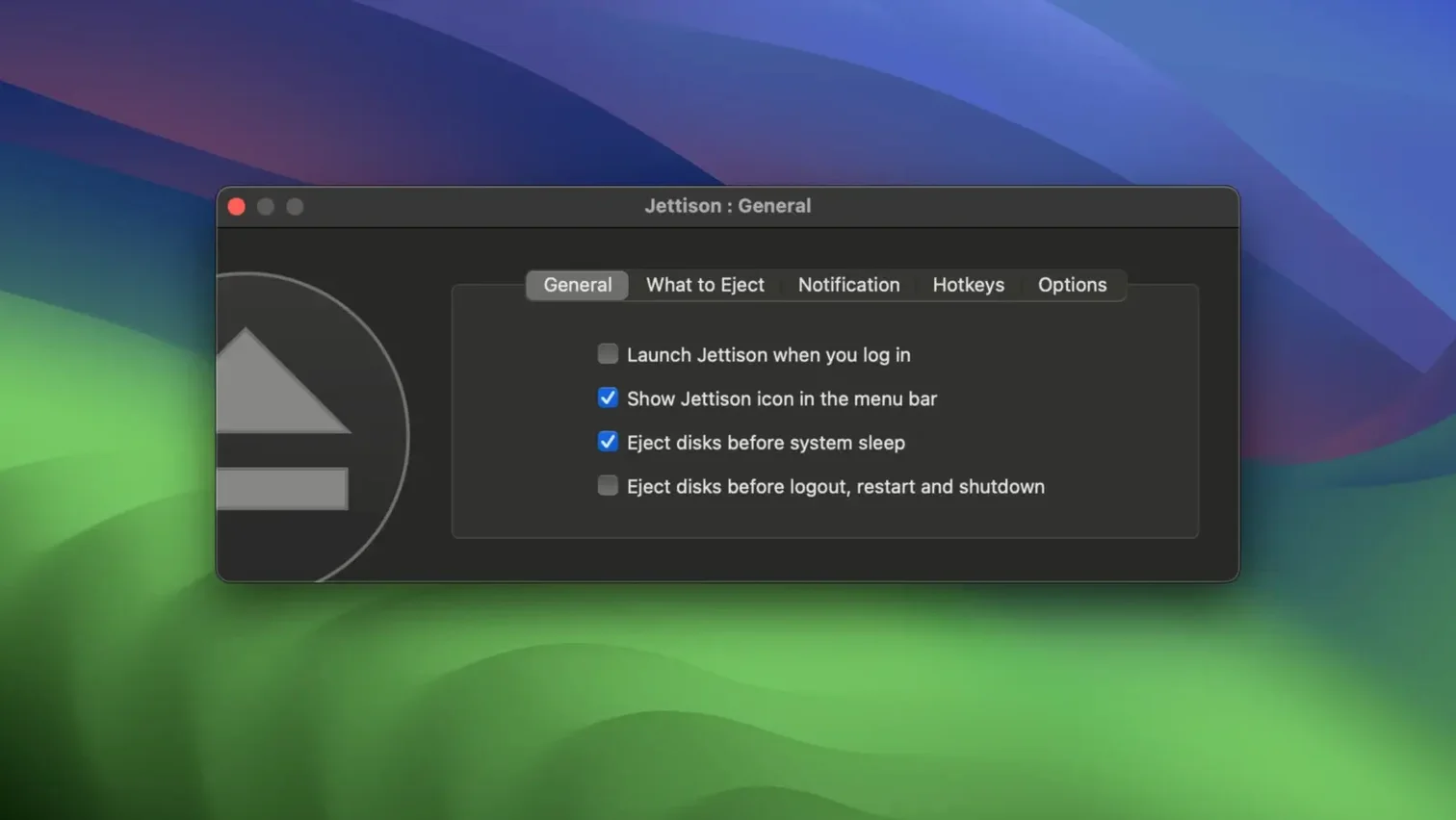Jettison: view #1 jettison for mac free download: overview screen