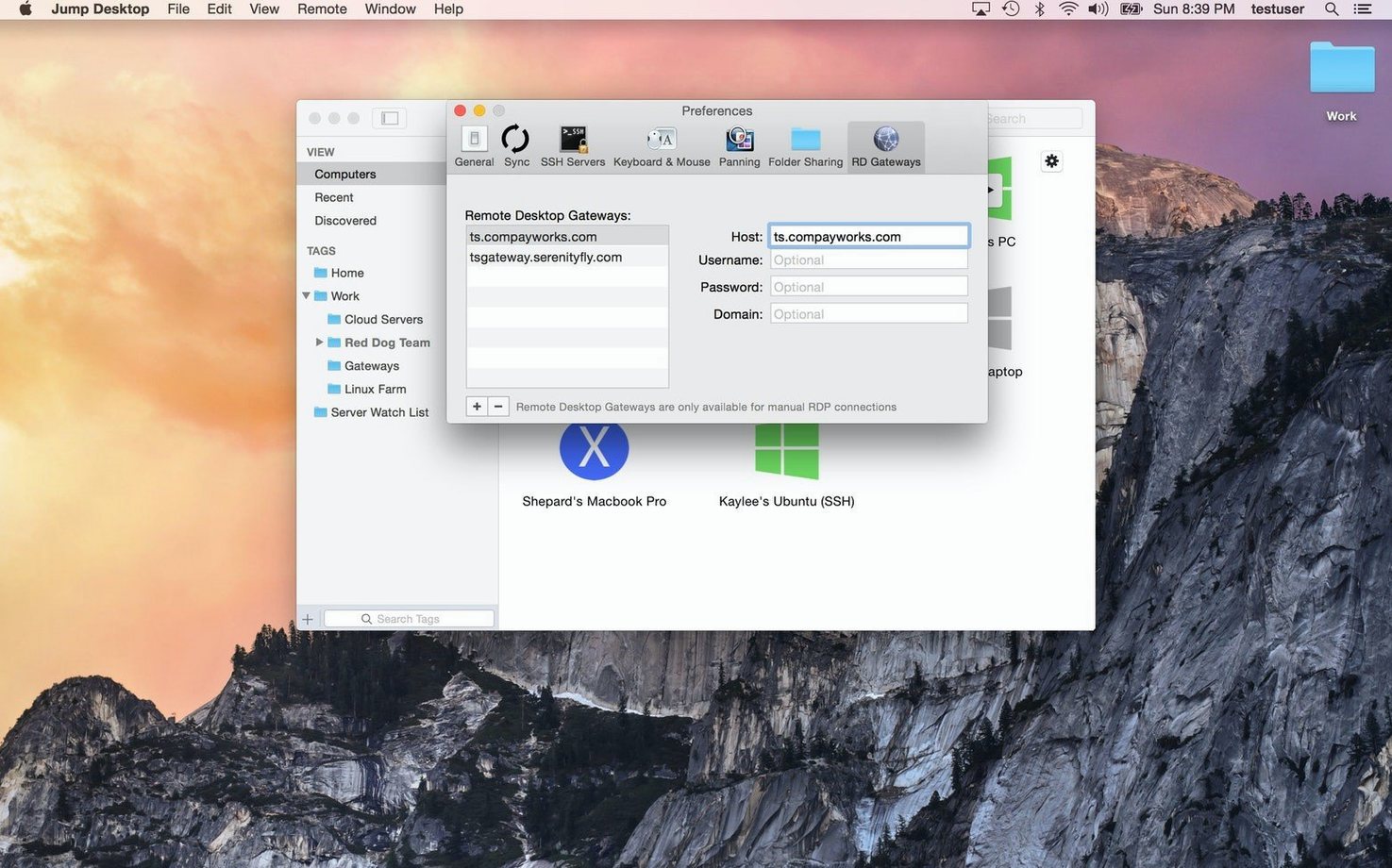 View 1 of 4: Jump Desktop jump desktop mac crack — welcome screen