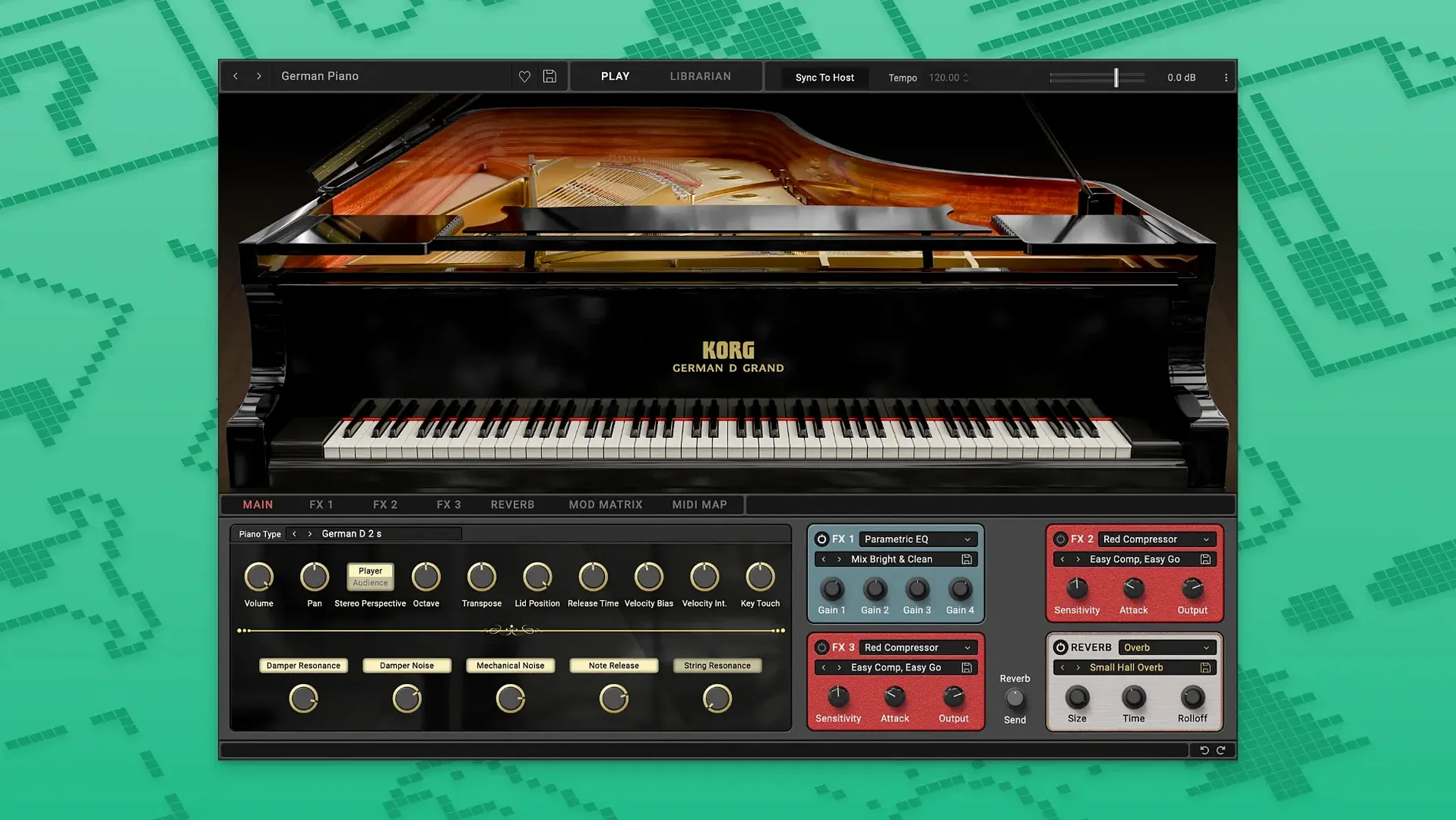 View 1 of 1: KORG Collection korg collection mac — welcome screen