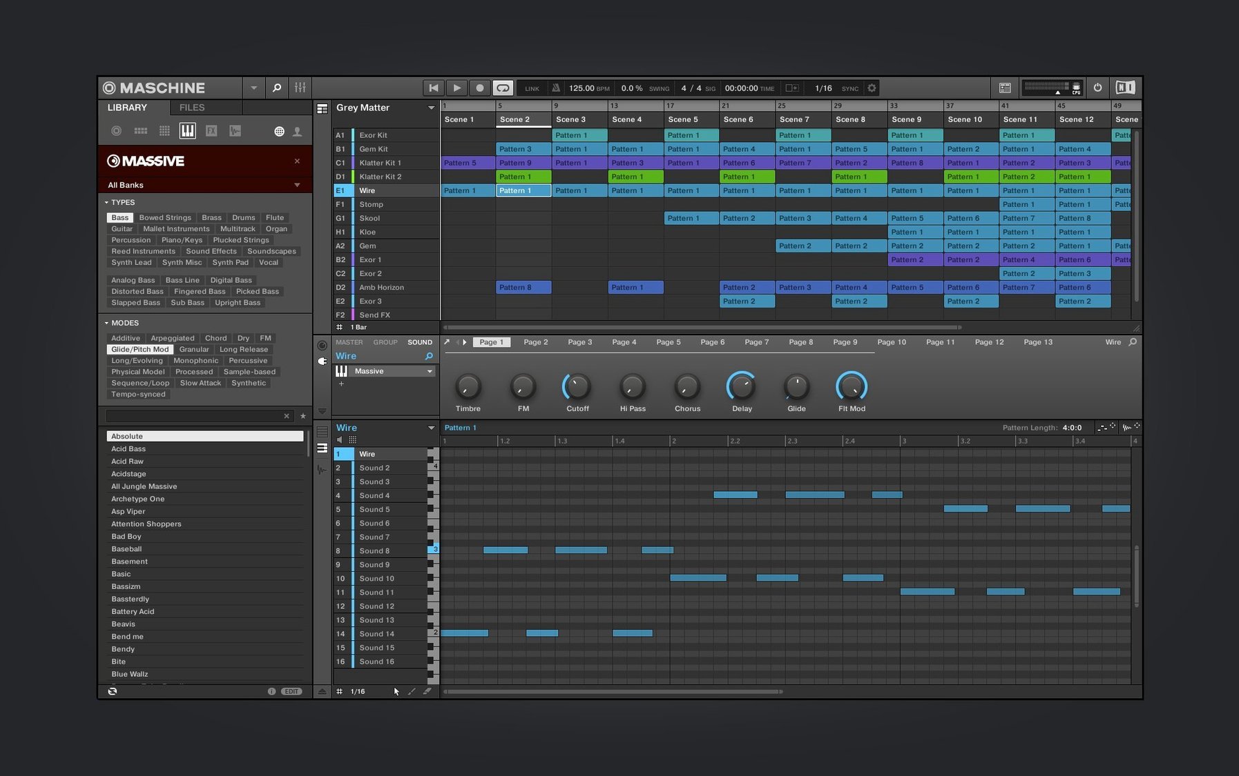 Maschine: view #3 Maschine layout 3