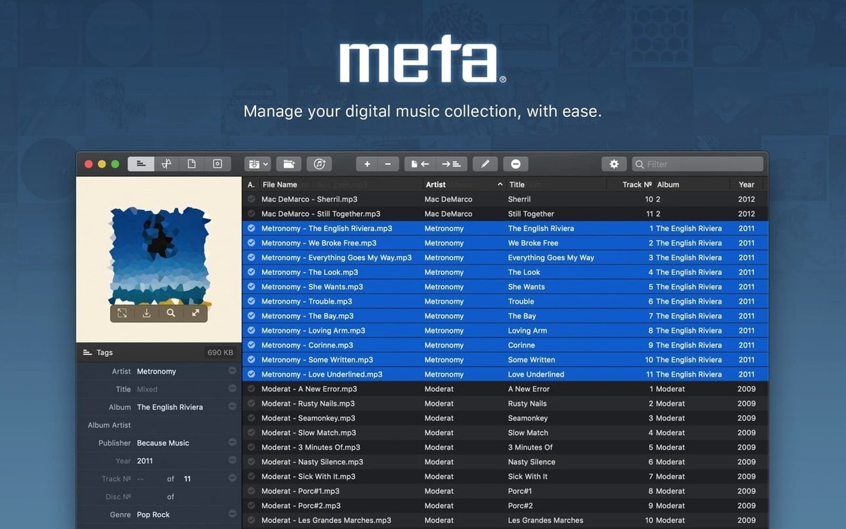 Meta: view #1 meta mac full version: overview screen