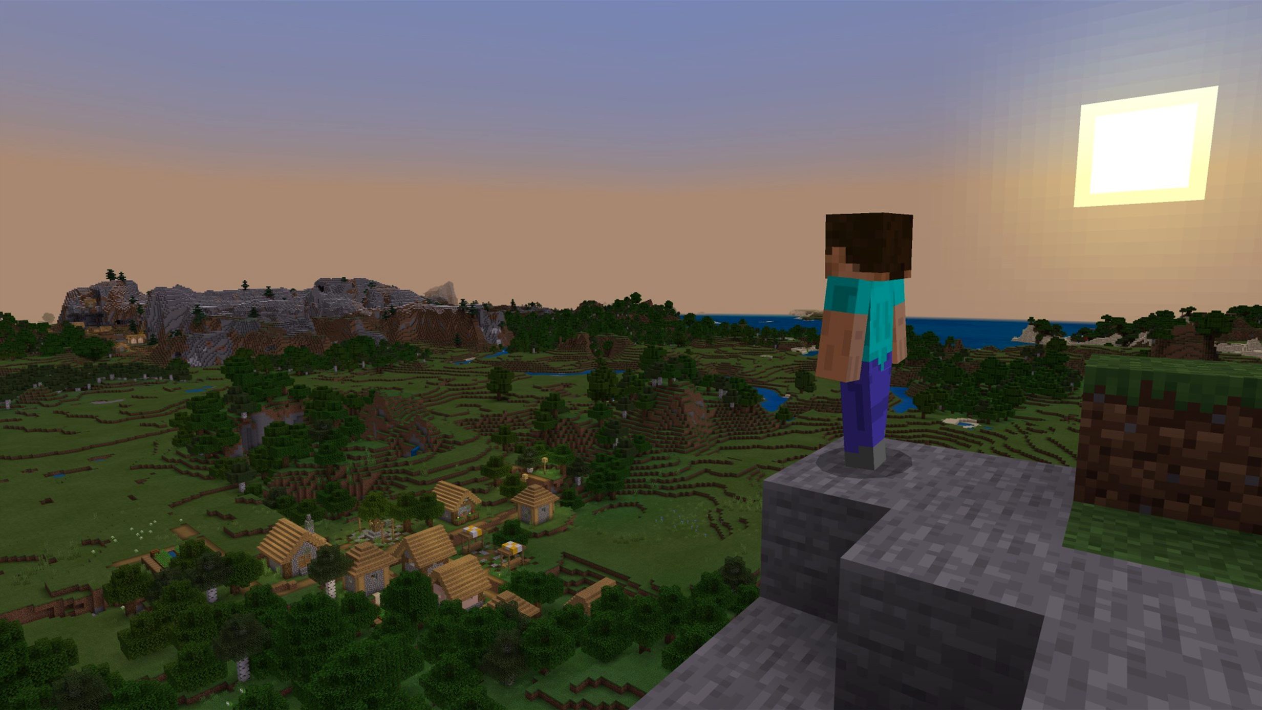 Minecraft: view #1 download minecraft torrent: overview screen