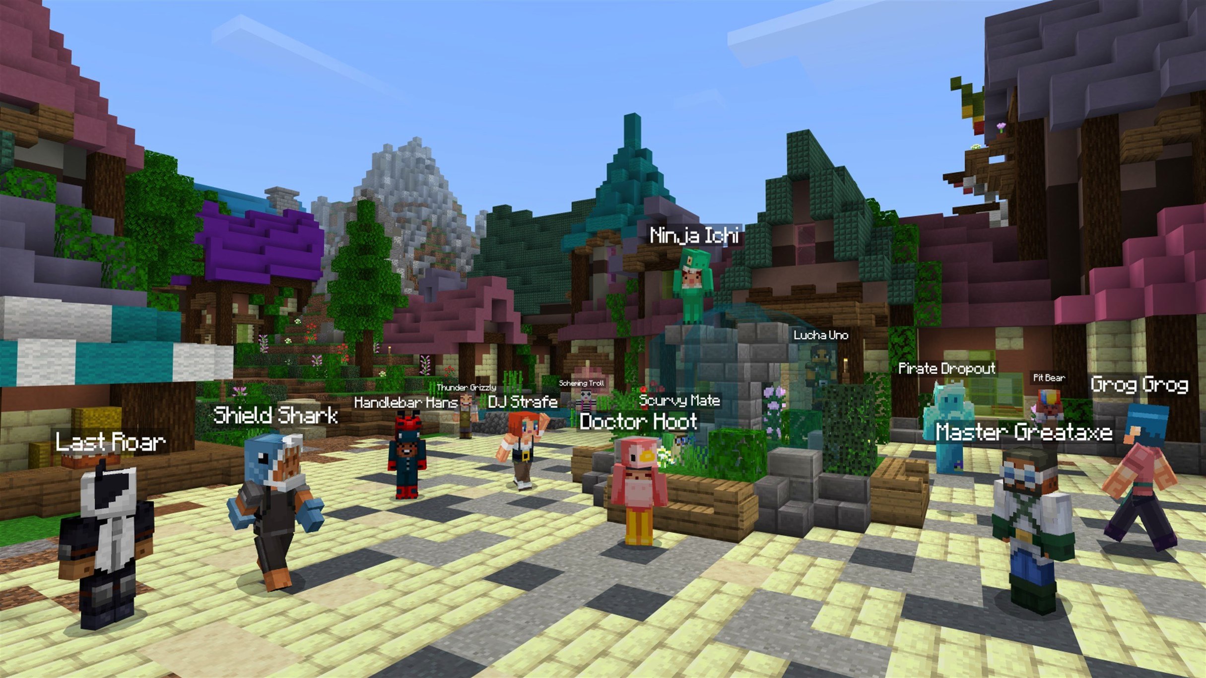 Minecraft: view #2 Minecraft layout 2