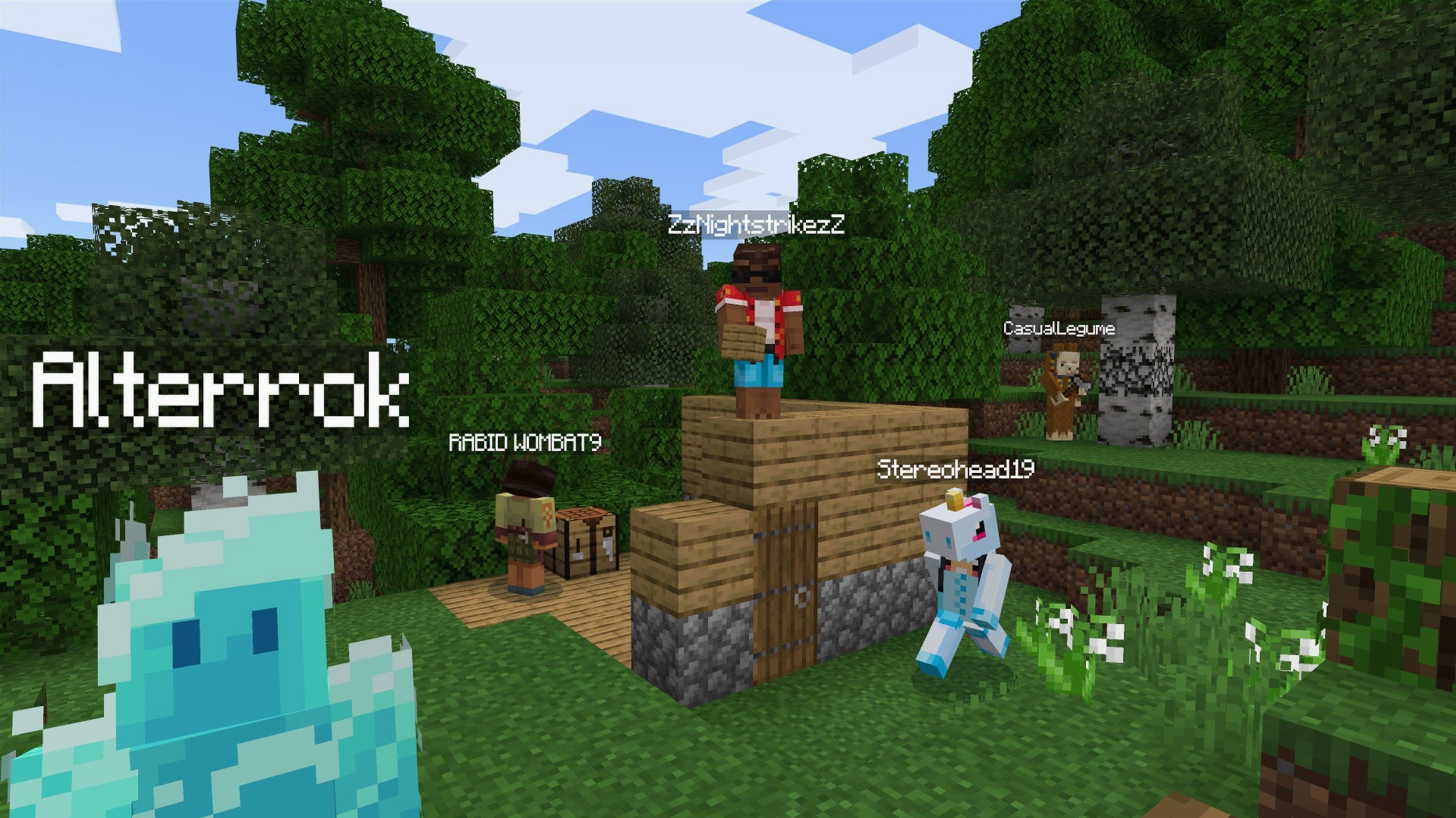 Minecraft: view #4 Minecraft layout 4