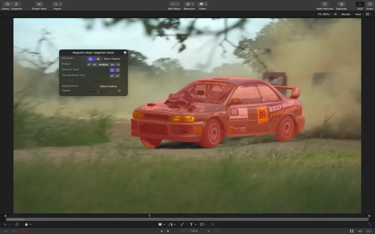 View 2 of 7: Motion Motion panel 2
