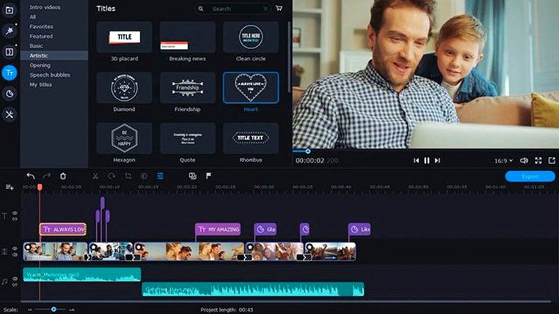 Movavi Video Suite: view #1 torrent movavi — welcome screen