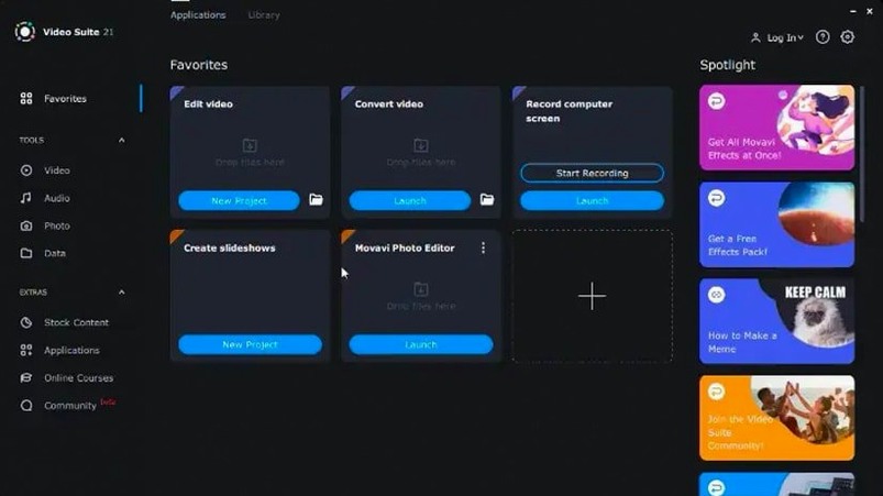 Movavi Video Suite: view #3 Movavi Video Suite layout 3