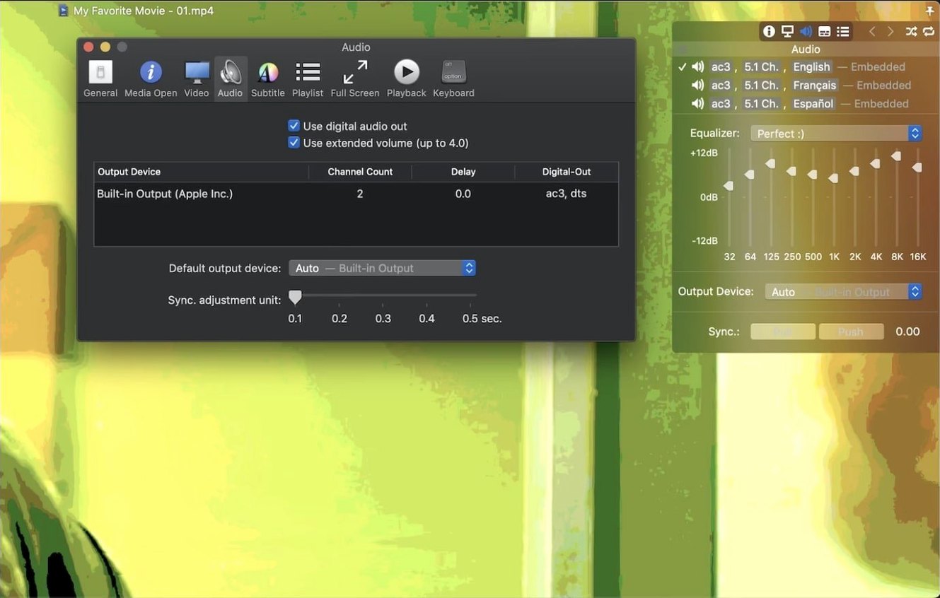 Movist Pro: view #3 Movist Pro layout 3