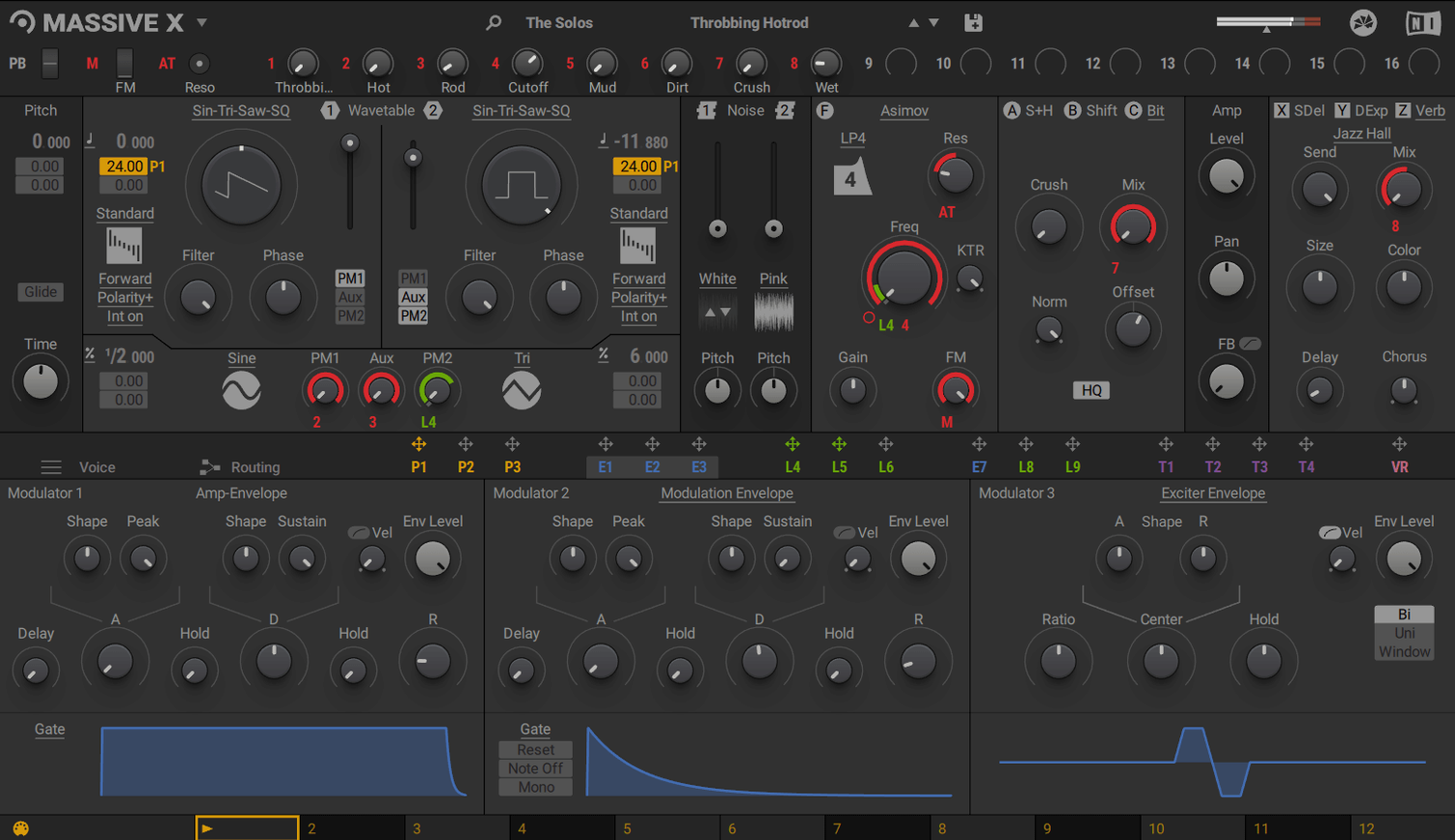 View 1 of 1: Native Instruments Massive X massive vst mac: overview screen