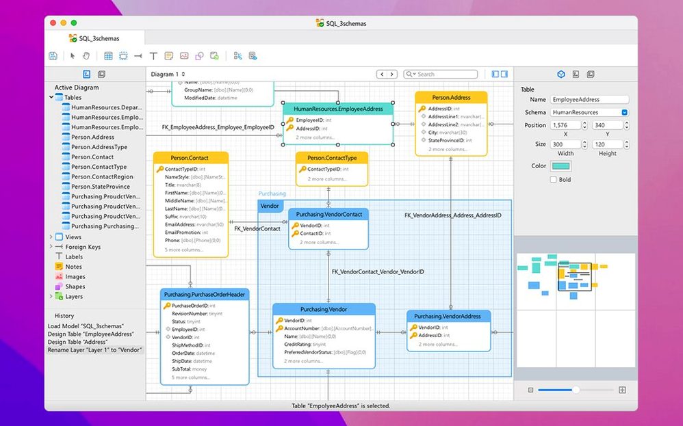 Navicat Premium: view #2 Navicat Premium layout 2