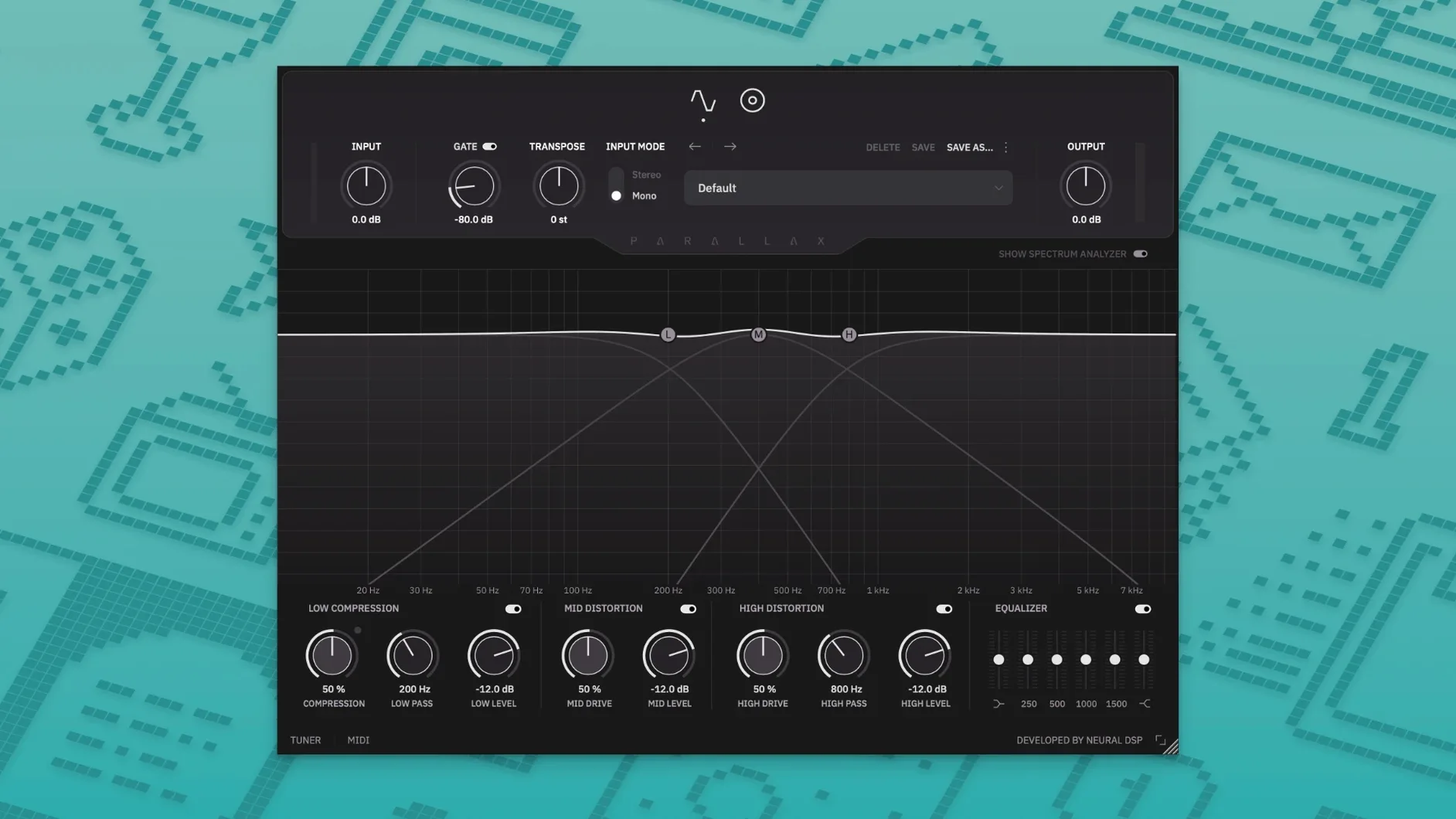 Neural DSP Parallax X: view #1 neural dsp plugins torrent — welcome screen