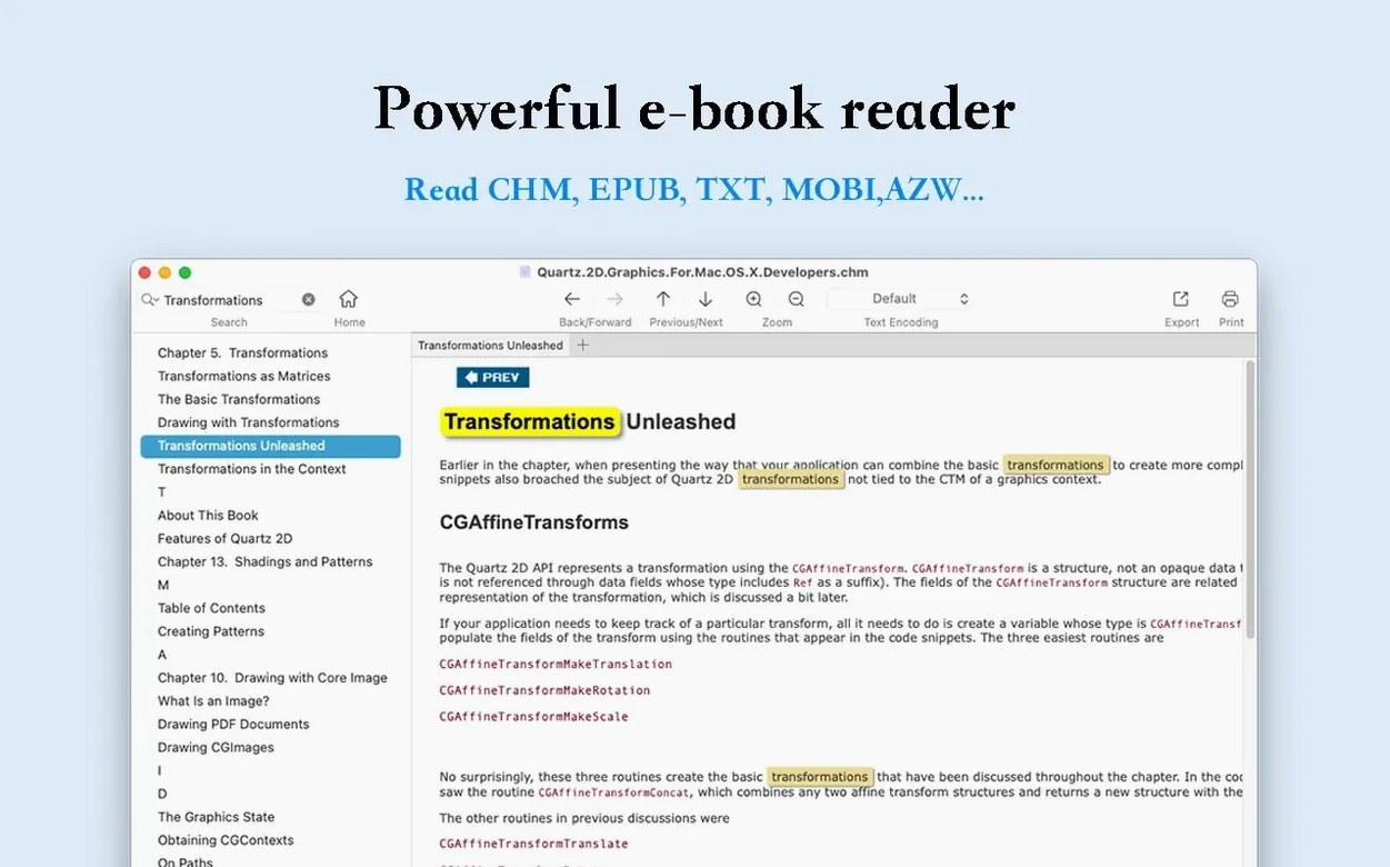 OmniReader Pro: view #2 OmniReader Pro layout 2