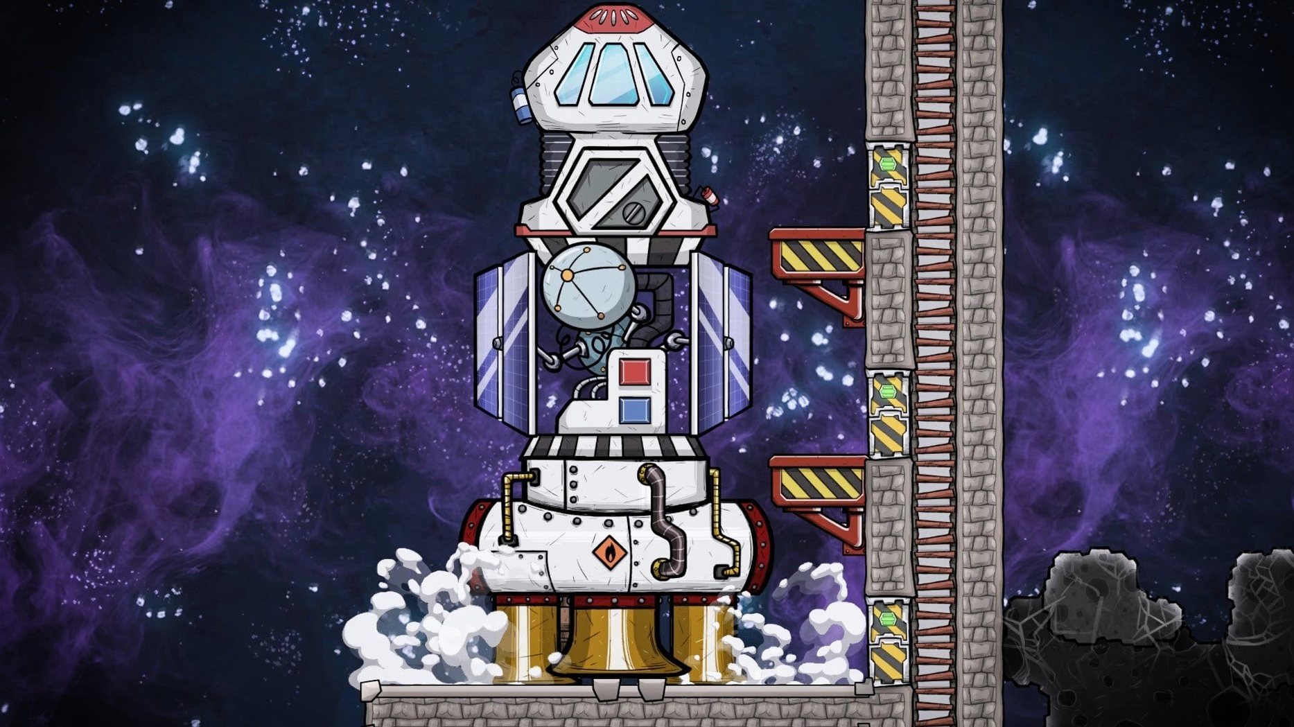 View 1 of 4: Oxygen Not Included oxygen not included torrent: overview screen