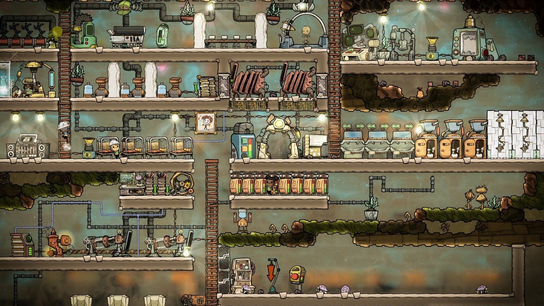 View 3 of 4: Oxygen Not Included Oxygen Not Included panel 3
