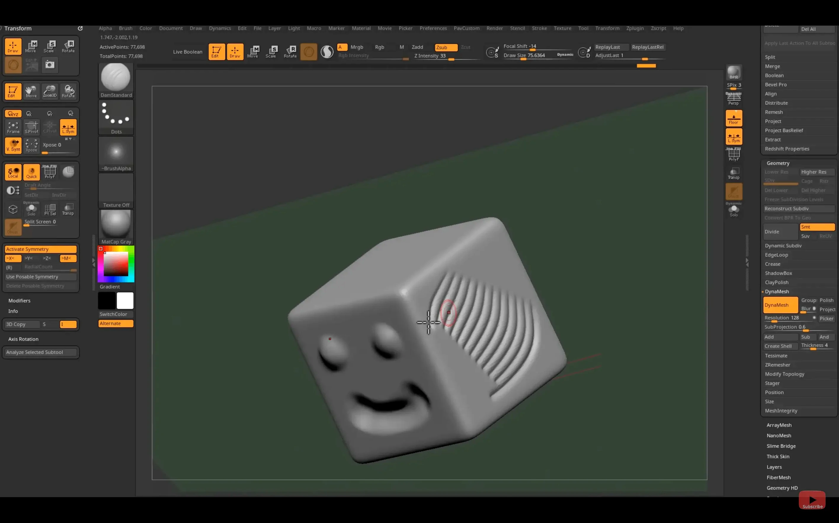 View 3 of 4: Pixologic Zbrush Pixologic Zbrush panel 3
