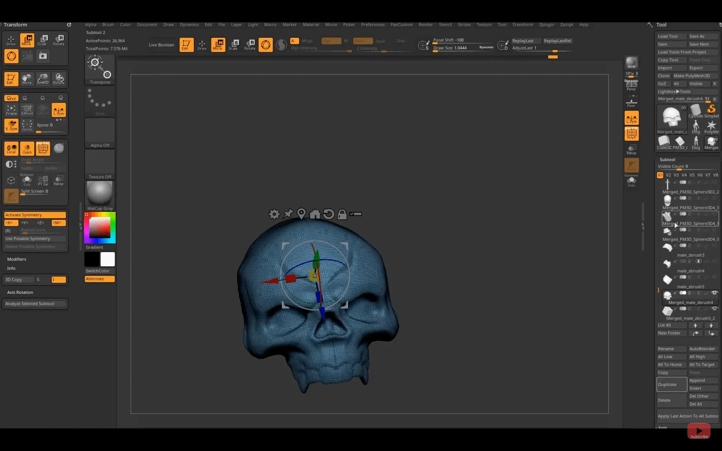 View 4 of 4: Pixologic Zbrush Pixologic Zbrush panel 4