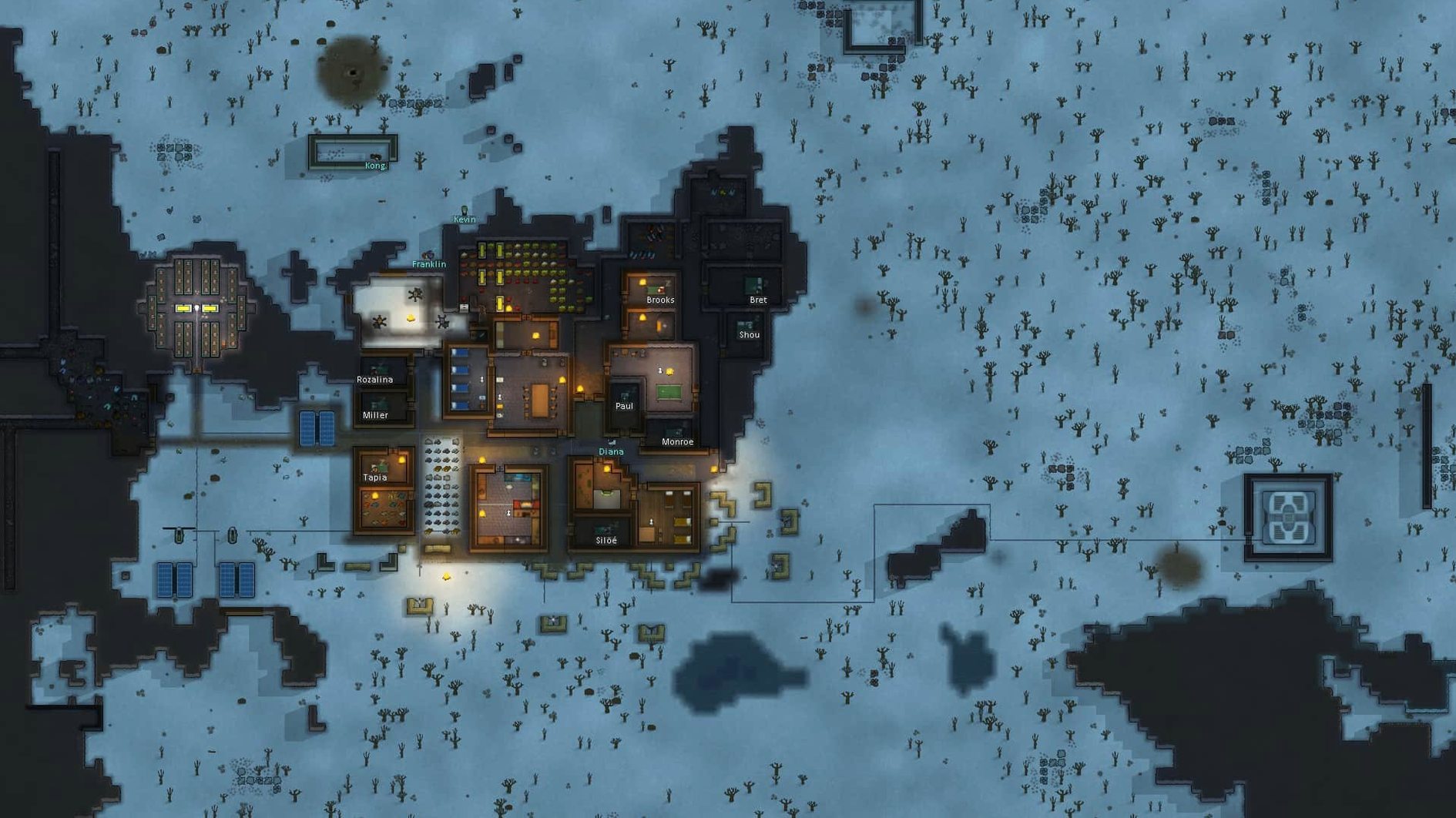 RimWorld: view #3 RimWorld layout 3